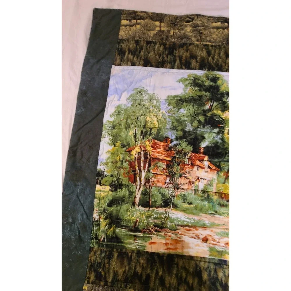 Handmade quilted cabin